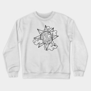 Sun in clouds Crewneck Sweatshirt